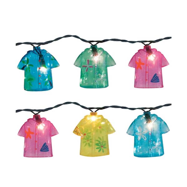 11.25 ft. 10-Count Summer Shirt Multi Lights