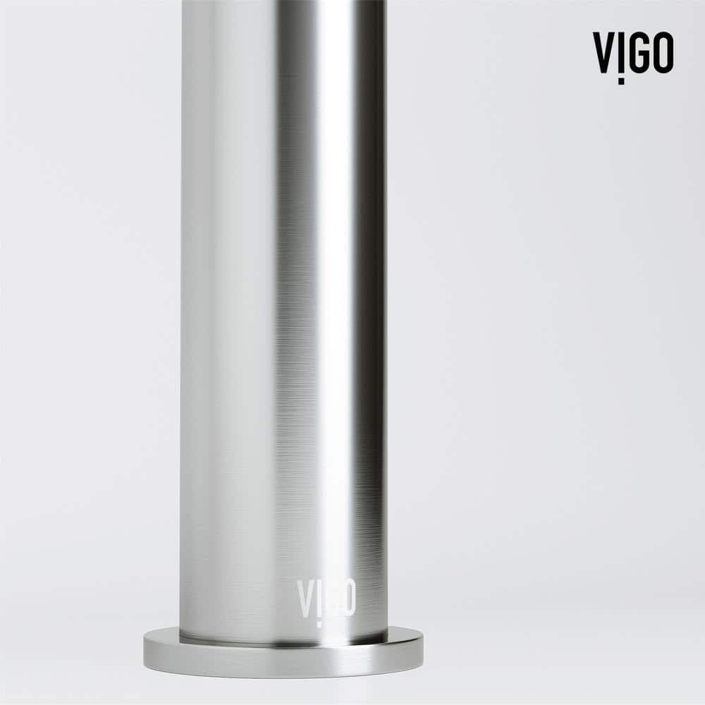Ashford Brushed Nickel Single-Handle Vessel Bathroom Faucet
