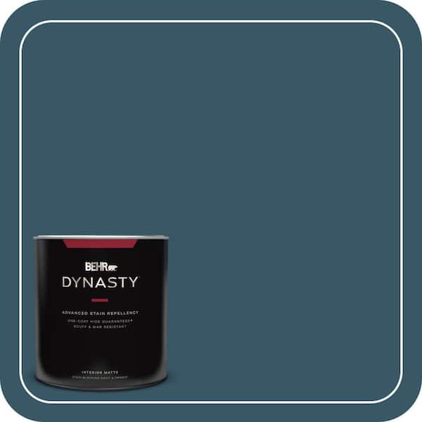1 qt. #S460-7 Deep Breath One-Coat Hide Matte Interior Stain-Blocking Paint and Primer