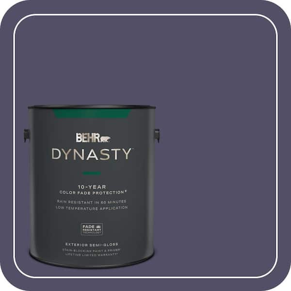 BEHR DYNASTY 1 gal. #PPU16-19 Mardi Gras Semi-Gloss Exterior Stain-Blocking Paint & Primer