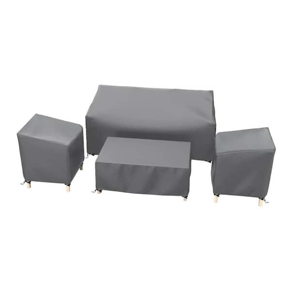STARTWO Outdoor Furniture Covers Waterproof Set Of 4, Heavy Duty Patio
