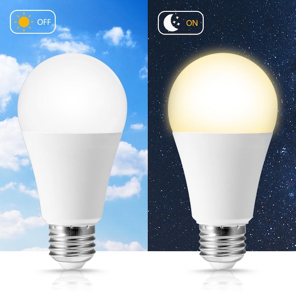60-Watt Equivalent 9-Watt A19 E26 Base Non-Dimmable Blue LED Colored Light Bulb (6-Pack)