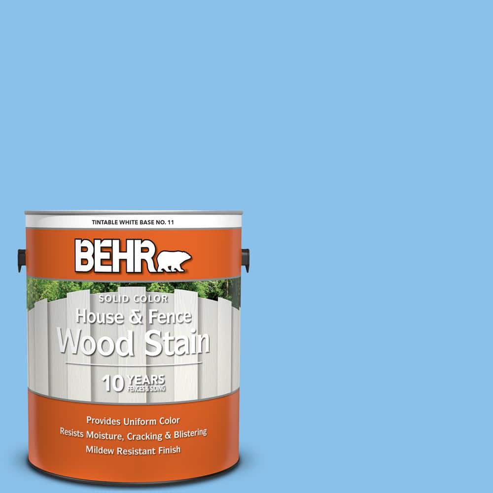 1 gal. #P510-3 Rhodes Solid Color House and Fence Exterior Wood Stain