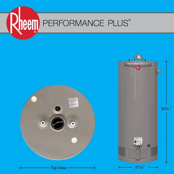 Performance Plus 40 Gal. Short 9-Year 38,000 BTU Natural Gas Tank Water Heater