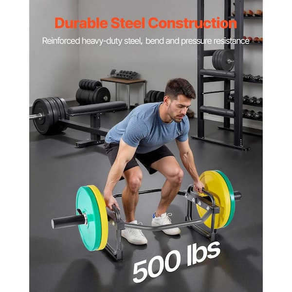 SVOPES 500 Trap Bar, Hex Barbell for Squats and Deadlifts