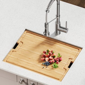 25 Bamboo Countertop W/ Dometic Sink Cutout - RB Components
