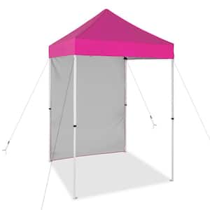 5 ft. x 5 ft. Pop Up Canopy with 1 Removable Sunwall