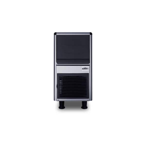 15 in. 77 lb. Commercial Ice Maker in Stainless Steel
