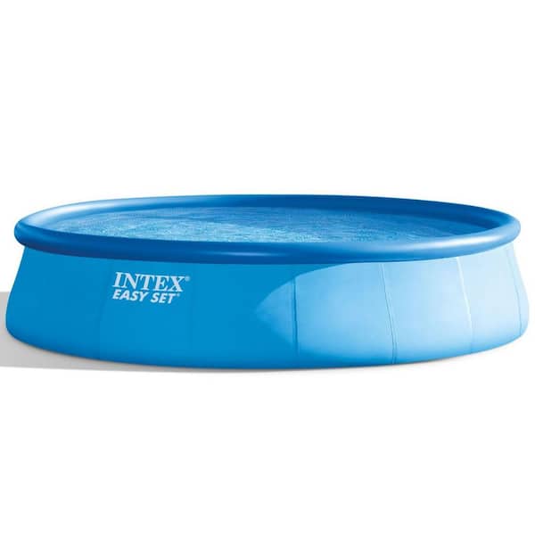 Easy Set 18 ft. Round 48 in. Deep Inflatable Pool Set