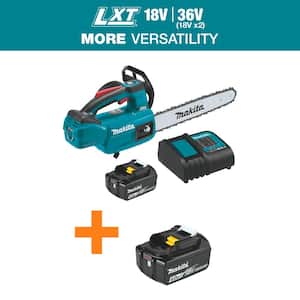 LXT 12 in. 18V Lithium-Ion Brushless Top Handle Electric Chainsaw Kit (4.0 Ah) with 18V LXT Battery 4.0Ah