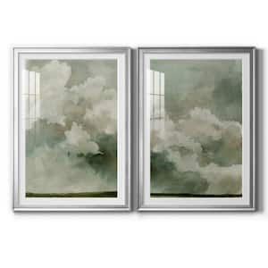 Coming Rain I by Wexford Homes 2-Pieces Framed Abstract Paper Art Print 22.5 in. x 30.5 in.