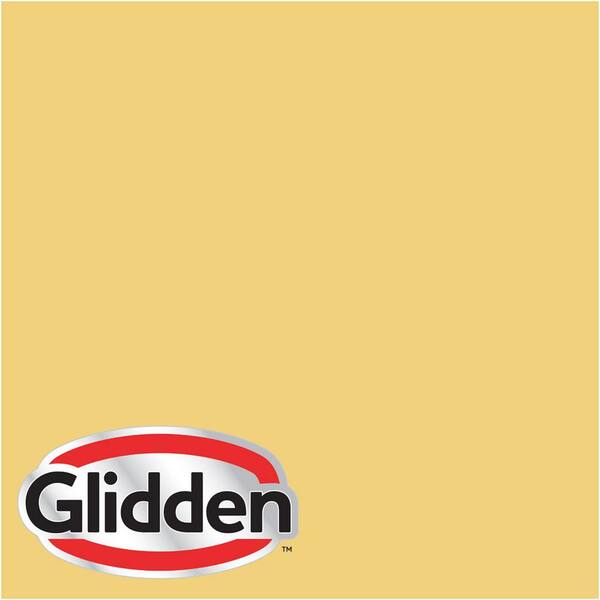 Glidden Premium 1-gal. #HDGY54U Golden Bell Flat Latex Exterior Paint