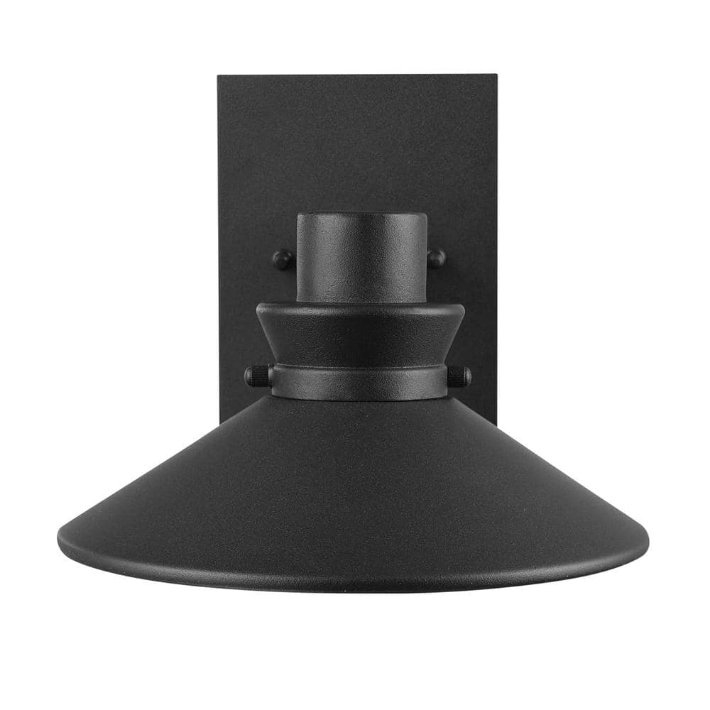 Harris Matte Black Integrated LED Modern Farmhouse Outdoor Wall Sconce