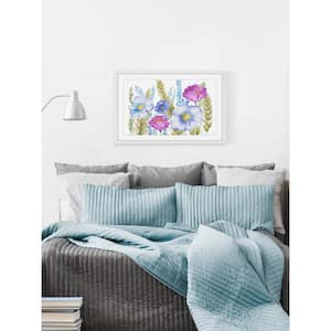 24 in. H x 36 in. W "Bountiful Blooms" by Marmont Hill Framed Printed Wall Art