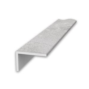 3 in. x 96 in. Remodel Trim with 2 in. lip in Tundra