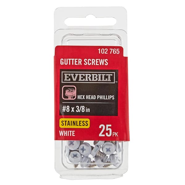  White Head Screws