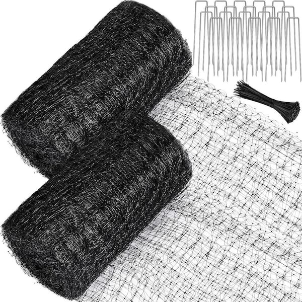 Outdoor Deer Fence Netting, 7.5 ft. x 200 ft. Heavy Duty Garden Netting for Protecting Plants and Vegetables