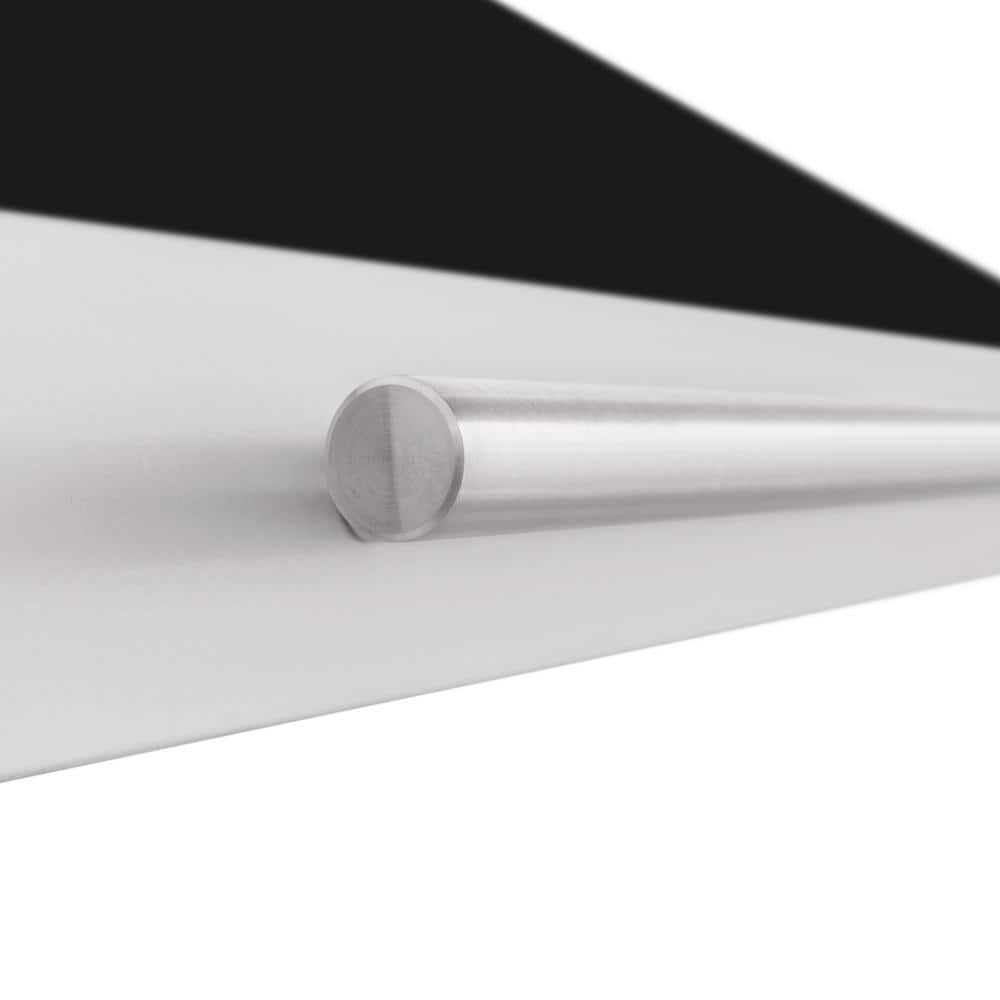30" Stainless Steel and Black Matte Wall Mounted Range Hood
