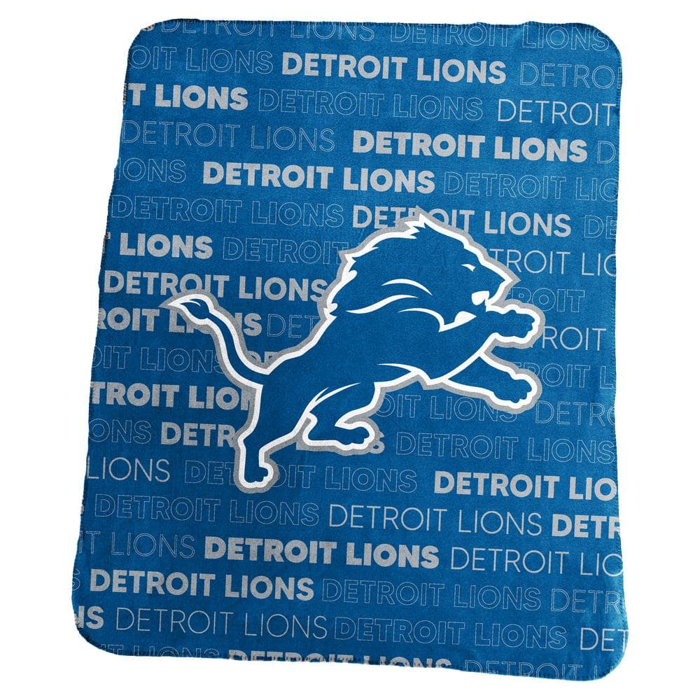 Detroit Lions Multi-Colored Classic Fleece Throw price history on PriceWatchPro