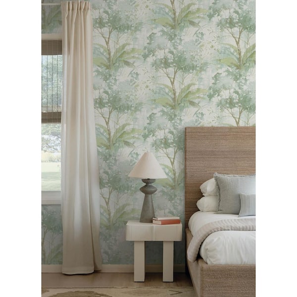 Mistwood Green Forest Wallpaper Sample
