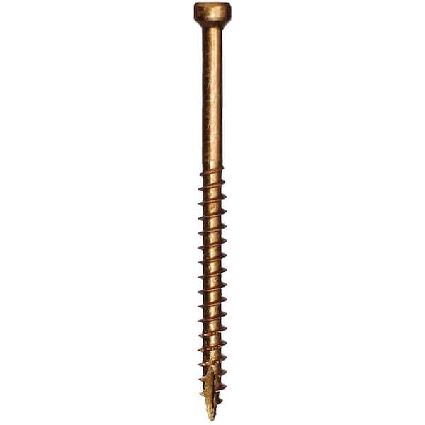 GRK Fasteners #8 x 2-1/2 in. Torx Drive Trim Head Finish/Trim Wood Screw (300-Pack)