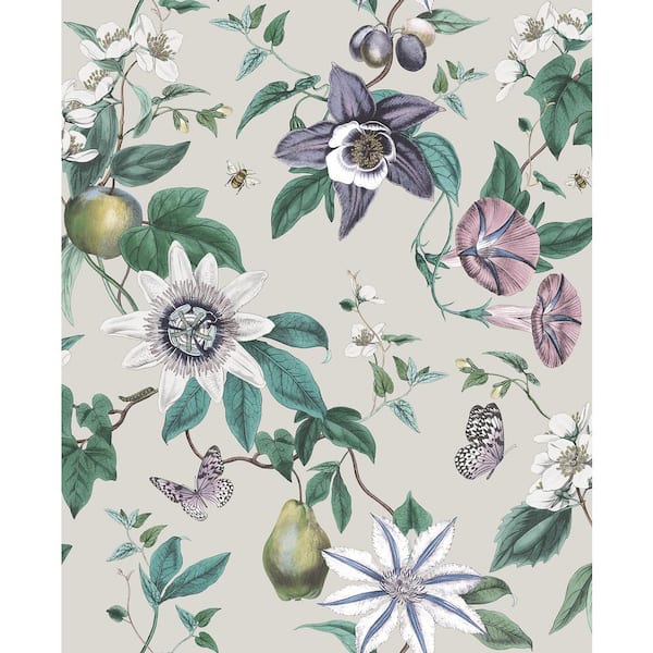 Fine Decor Pink Akina Blush Floral Wallpaper Sample