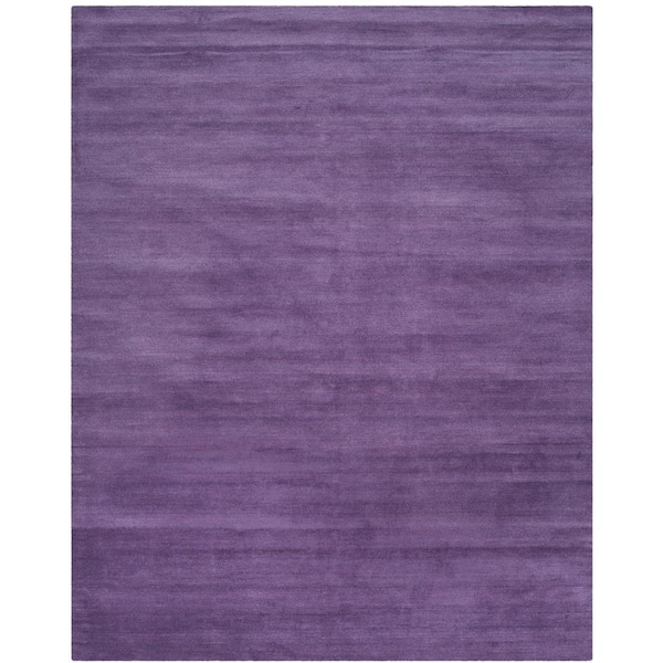SAFAVIEH Himalaya Purple 9 ft. x 12 ft. Solid Area Rug