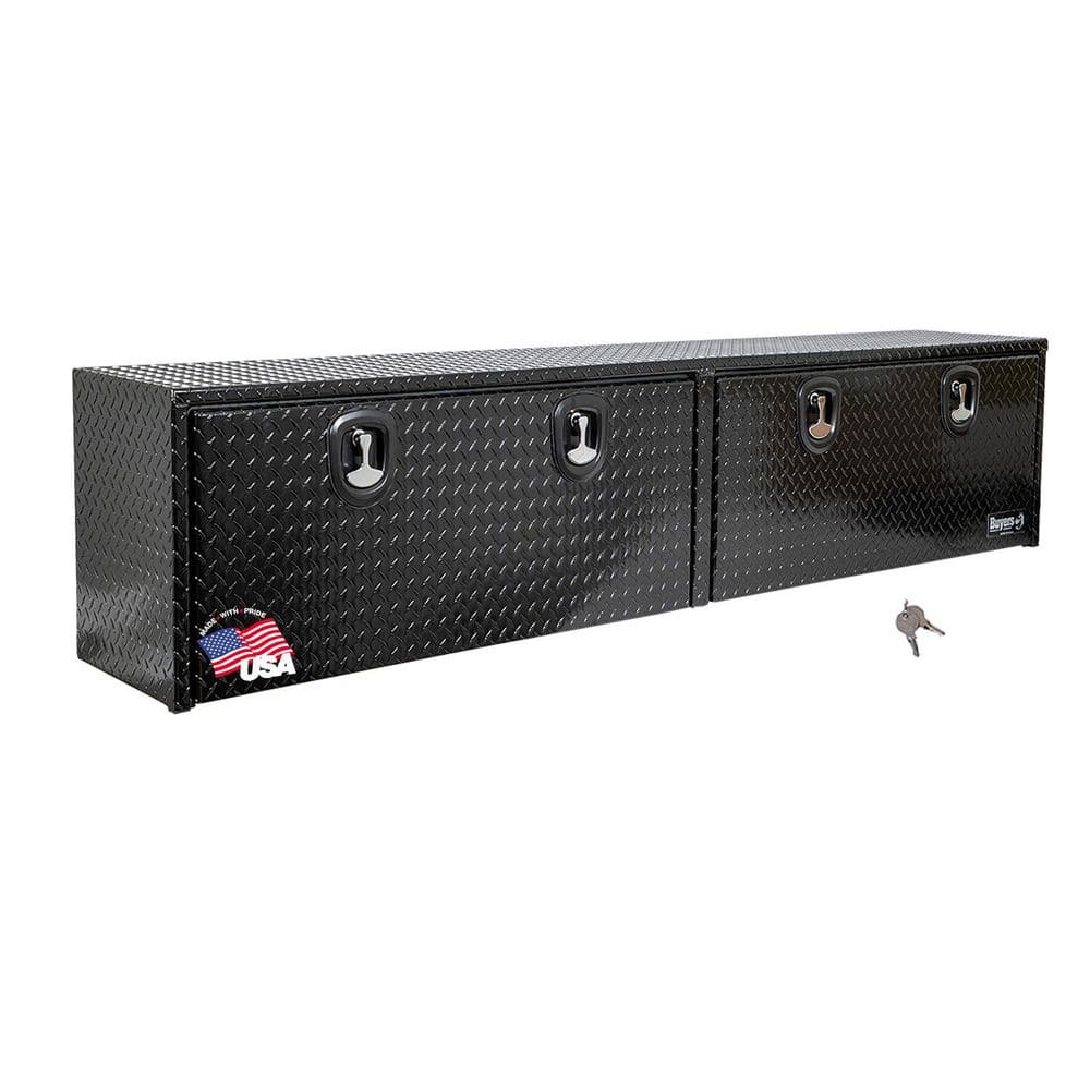 96 in. Black Diamond Tread Aluminum Top Mount Truck Tool Box price history on PriceWatchPro