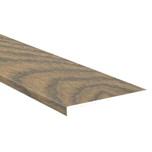 Willrow Oak 1.25 in. T x 12.01 in. W x 47.24 in. L Stair Tread Hardwood Trim (2 pieces/case)