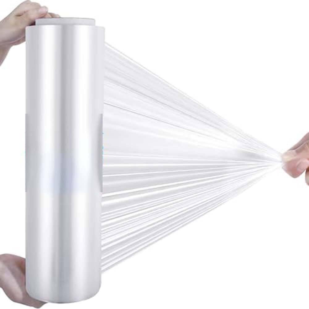 Stretch Wrap Roll 1000 ft 60 Gauge Industrial Strength 15 in. Wide Clear Plastic Film for Shipping and Protection 2 Pack price history on PriceWatchPro