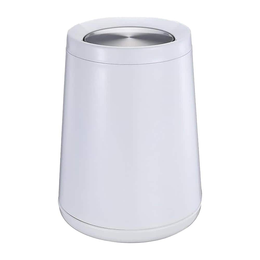 Unique 2.6 Gallon White Indoor Recycling Bin with Swing Cover price history on PriceWatchPro
