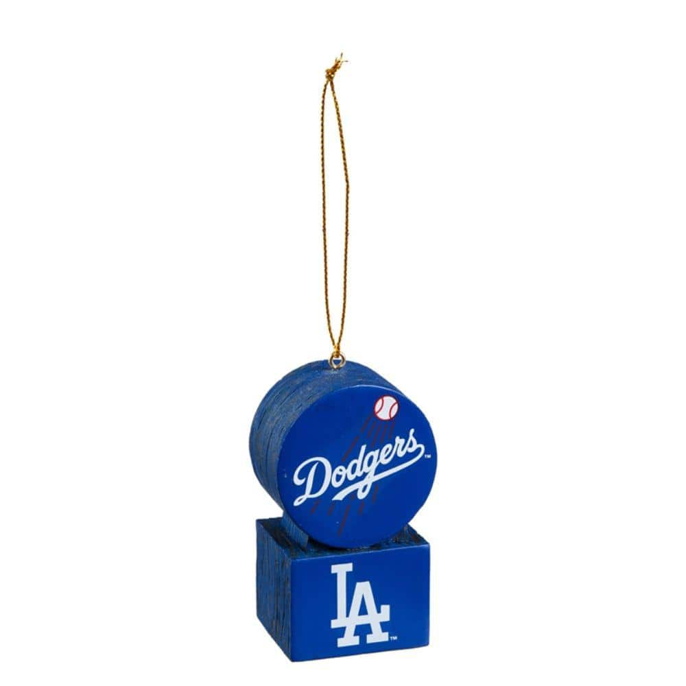 Team Sports America Los Angeles Dodgers 1 1 2 In Mlb Mascot Tiki Totem Christmas Ornament 3ot4213mas The Home Depot