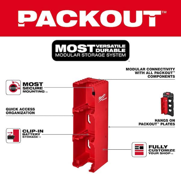 PACKOUT M18 Battery Rack