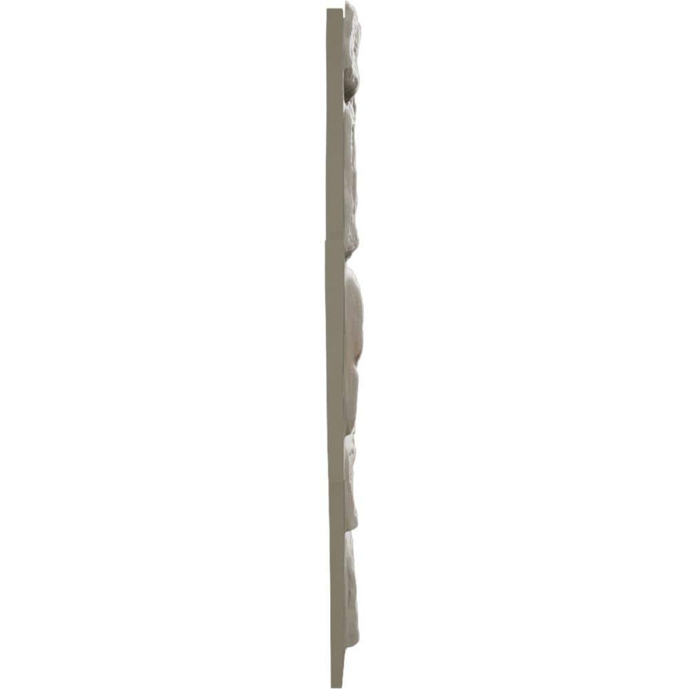 Harbor Mist Faux Stone Panel, 48"W x 23.75"H
