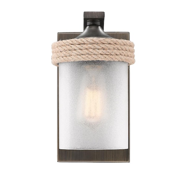 Golden Lighting Chatham 1 Light Bath Vanity, Gunmetal Bronze - View #5