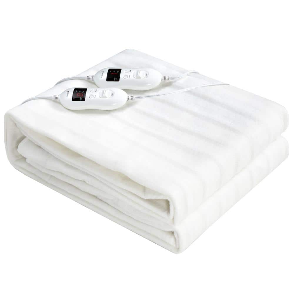 Gymax 60''x80'' Electric Blanket Heated Mattress Pad Queen Size w/Overheat  Protection GYM08700 - The Home Depot