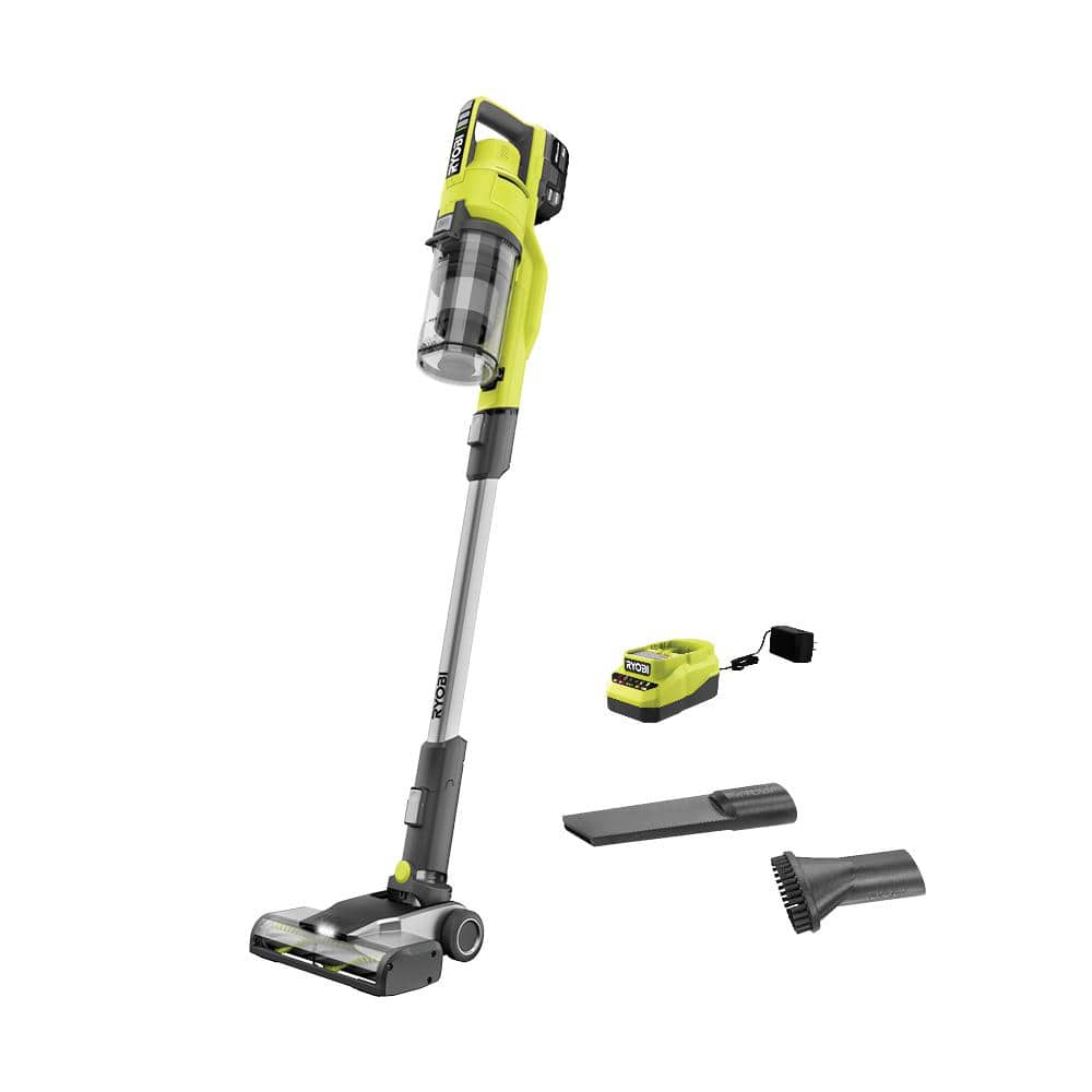 RYOBI ONE+ 18V Cordless Hand Vacuum with Powered Brush (Tool Only) PCL700B  - The Home Depot