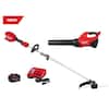 Milwaukee M18 FUEL 18-Volt 16 in. Brushless Cordless Electric QUIK-LOK String Trimmer/Blower Combo Kit w/8.0 Battery (2-Tool) 3031-21