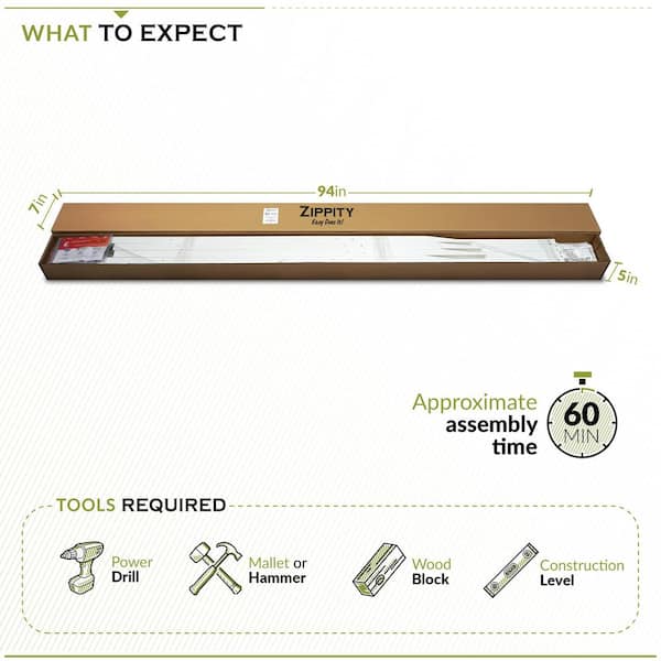 Reviews for Zippity Outdoor Products 42 in. H x 92 in. W