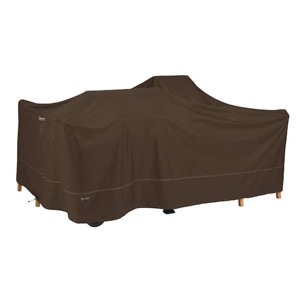 Classic Accessories Madrona RainProof 80 in. L x 100 in. W x 36 in. H in. Dark Cocoa General Purpose Patio Cover