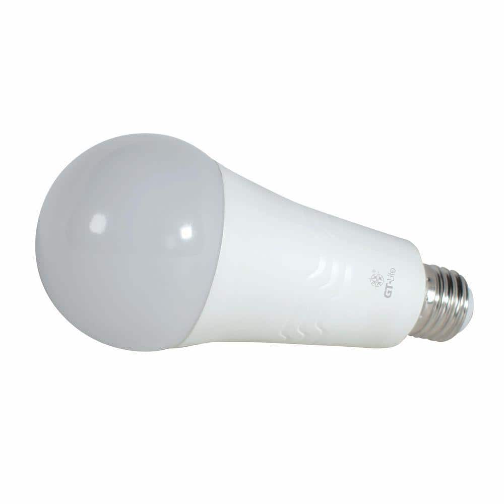 3400 Lumen LED A21 3-Way Bulb 50-200-250W Equivalent Daylight price history on PriceWatchPro