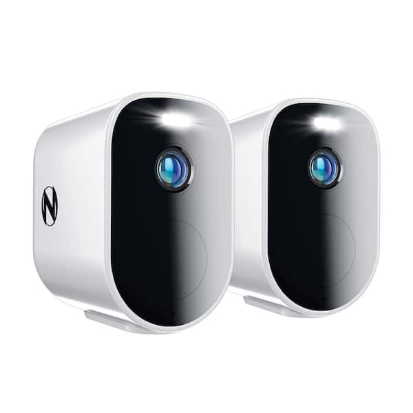 Night Owl 2K Wire-Free Indoor/Outdoor Spotlight Security Cameras with 2-Way Audio (2-Pack)