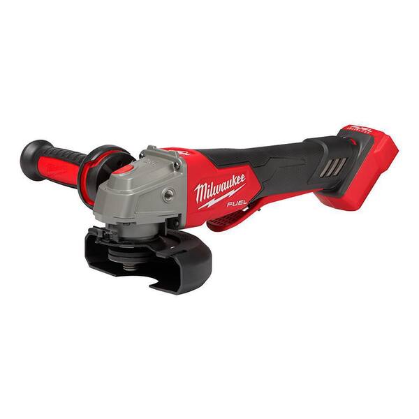 Milwaukee M18 FUEL 18V Lithium-Ion Brushless Cordless 4-1/2 in./5 in. Grinder with Variable Speed & Paddle Switch (Tool-Only)