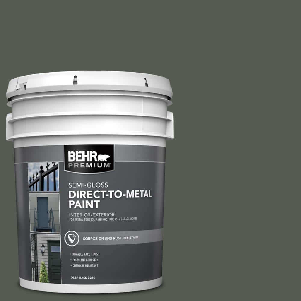 BEHR PREMIUM 5 gal. N4107 North Woods SemiGloss Direct to Metal
