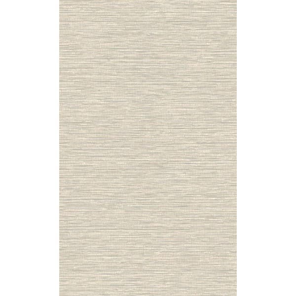 Walls Republic Jomon Light Grey Grasscloth Machine Washable, 57 sq.ft. Non-Woven Non-Pasted Double Roll Wallpaper