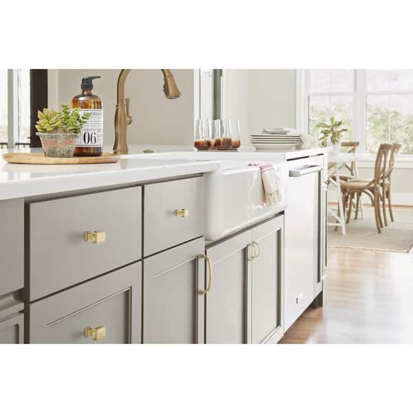 Revitalize 3 in. (76mm) Traditional Champagne Bronze Arch Cabinet Pull