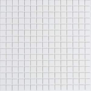 Dune Glossy Off-White 12 in. x 12 in. Glass Mosaic Wall and Floor Tile (20 sq. ft./case) (20-pack)