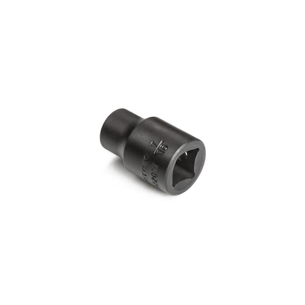 1/2 in. Drive x 7/16 in. 6-Point Impact Socket