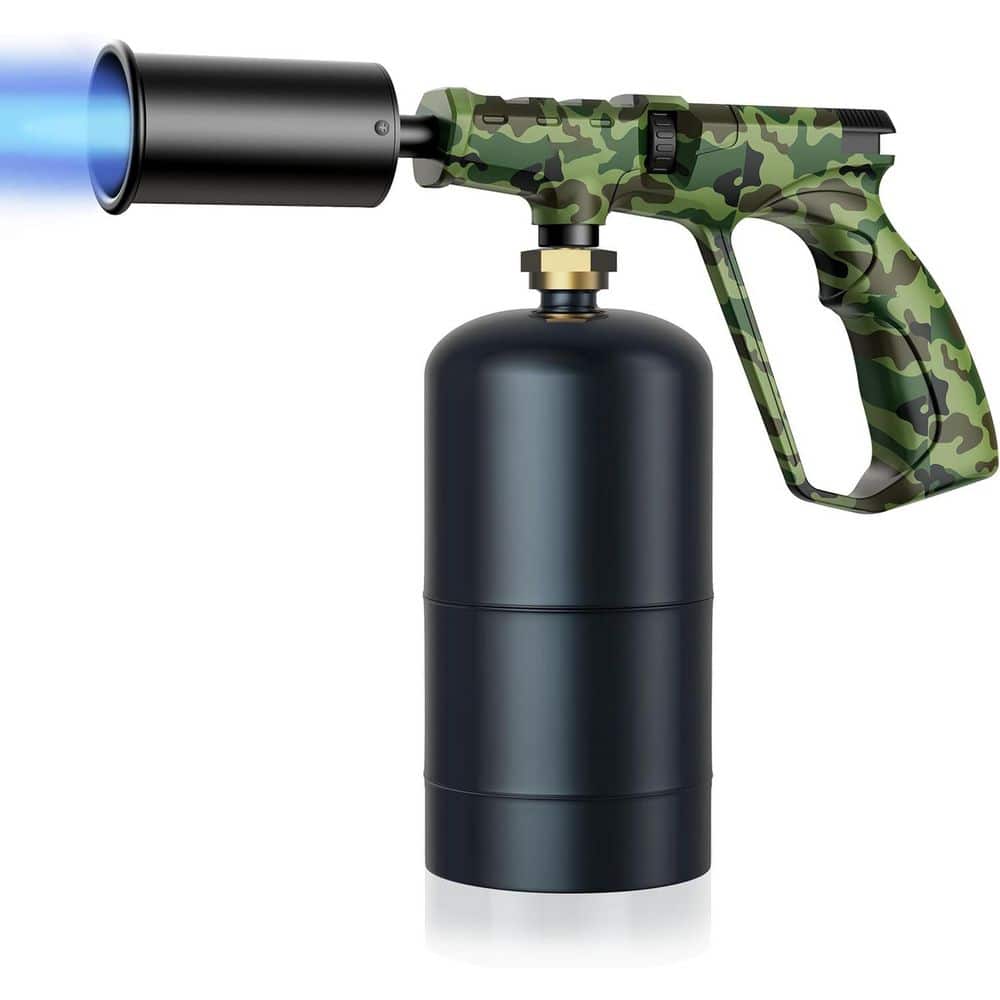 Propane Torch Head Adjustable Flame Control Versatile Culinary Tool for Coo
