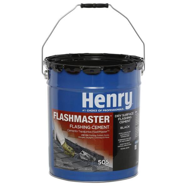 Henry 505 4 75 Gal Flash Master Roof Sealant He The Home Depot